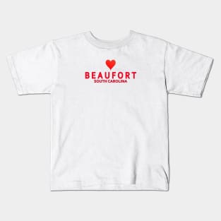 Beaufort South Carolina Kids T-Shirt